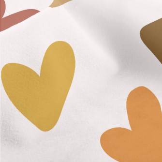 Colorful Graffiti Love Heart Micro Fleece