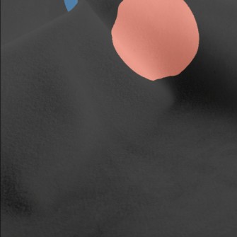 Abstract Polka Dot Pattern Micro Fleece