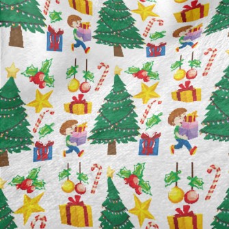 Happy Christmas Little Boy Minky