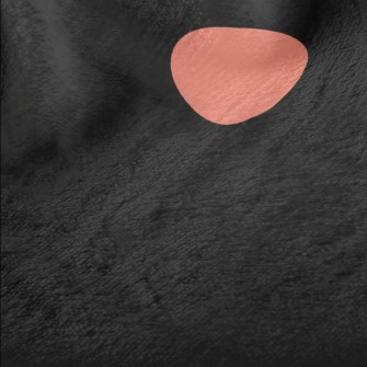 Abstract Polka Dot Pattern Minky