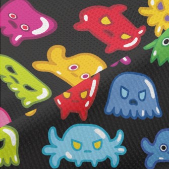 Colorful Jelly Monster Piqué