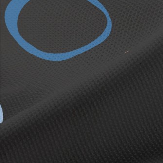 Abstract Polka Dot Pattern Piqué