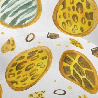 Animal Pattern Cookies Lightweight Performance Linen