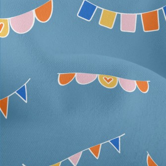 Cute Bunting Decoration Lightweight Performance Linen