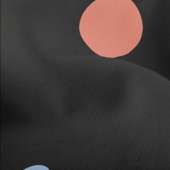 Abstract Polka Dot Pattern Lightweight Performance Linen