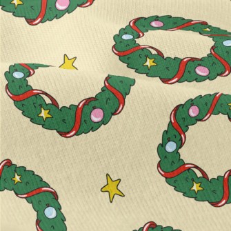 Christmas Wreath Decoration Modern Jersey