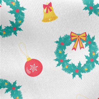 Christmas Classic Decoration Jersey Backed Fleece