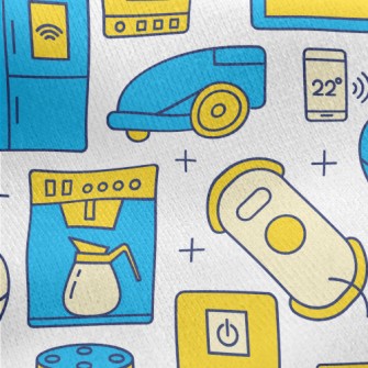 Smart Home System Jersey Backed Fleece