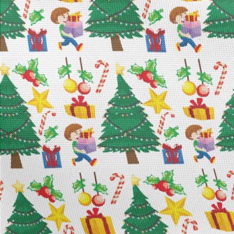 Happy Christmas Little Boy Pongee