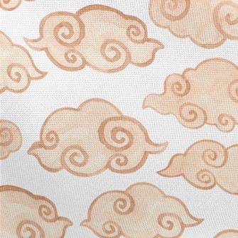 Chinese Cloud Painting Pongee