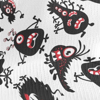 Funny Expression Monster Stretch Jersey