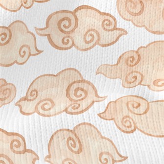 Chinese Cloud Painting Stretch Jersey