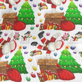 Santa Claus Climbing The Chimn Stretch Jersey