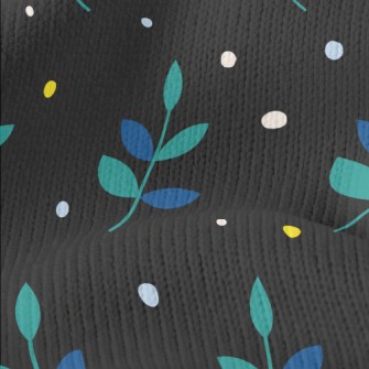 Cute Green Plants Stretch Jersey