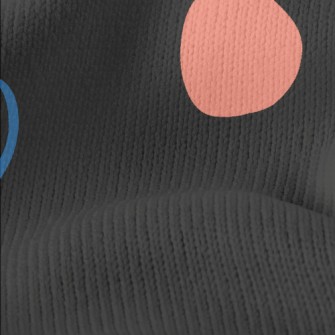 Abstract Polka Dot Pattern Stretch Jersey