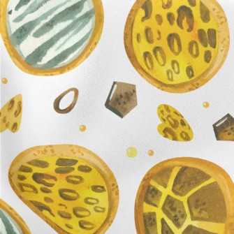 Animal Pattern Cookies Lightweight Cotton Poplin