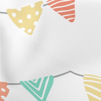 Holiday Decoration Bunting Lightweight Cotton Poplin