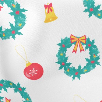 Christmas Classic Decoration Lightweight Cotton Poplin