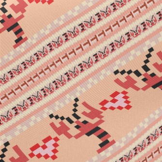 Pixel Style Lobster Midweight Cotton Poplin