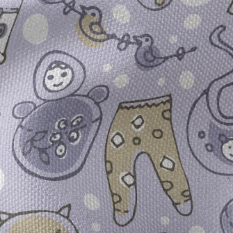 Soothing Baby Toys Waterproof Canvas