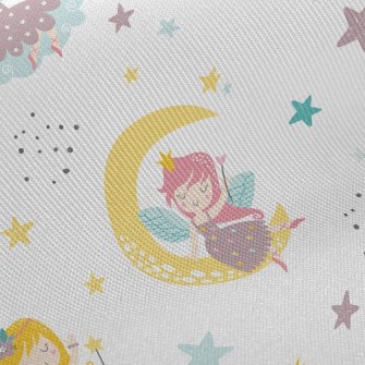 Elegant Moonlight Fairy Twill
