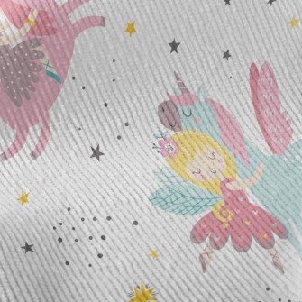 Beauty Fairy Unicorn Standard Corduroy