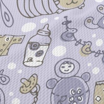 Soothing Baby Toys Birdseye Piqué