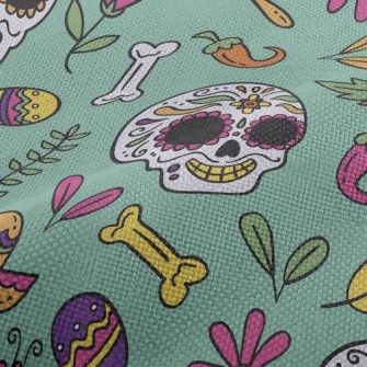 Mexican Classic Skull Performance Linen