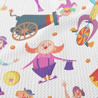 Traveling Circus Birdseye Piqué