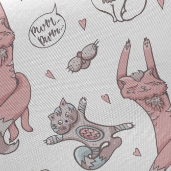 Stretching Kitten Twill