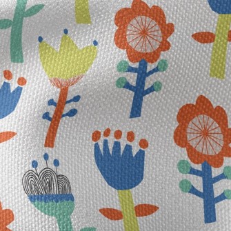 Fairy Forest Flowers Waterproof Canvas