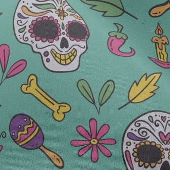 Mexican Classic Skull Chiffon