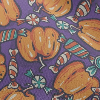 Halloween Pumpkin Candy Chiffon