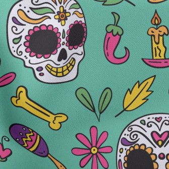 Mexican Classic Skull Stretch Ponte
