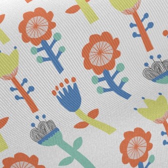 Fairy Forest Flowers Twill