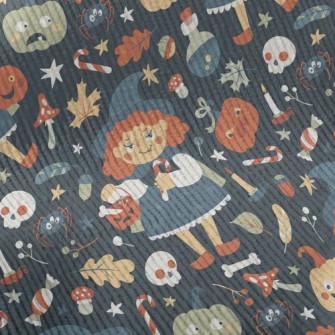 Evil Halloween Witch Standard Corduroy