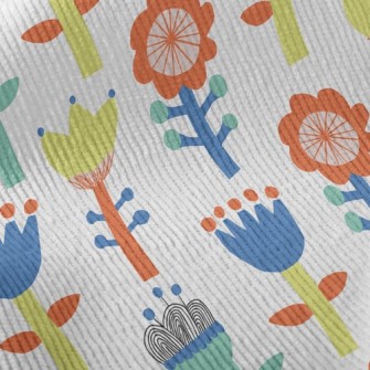 Fairy Forest Flowers Standard Corduroy