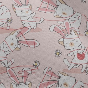 Woolen Tangled Kitten Chiffon