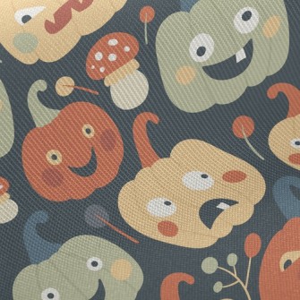 Pumpkin With Changeable Expres Twill