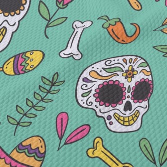 Mexican Classic Skull Birdseye Piqué