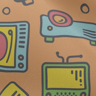Cute Childlike TV Chiffon