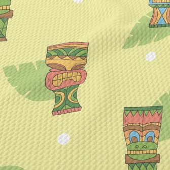 Indian Mystical Totem Birdseye Piqué