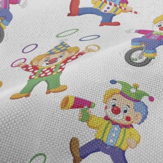 Variety Of Funny Clowns Performance Linen