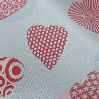 Special Shape Heart Chiffon