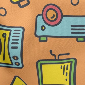 Cute Childlike TV Stretch Ponte