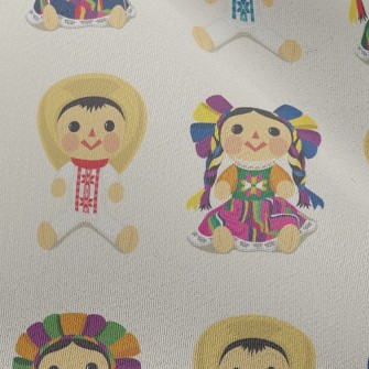 Mexican Traditional Doll Chiffon