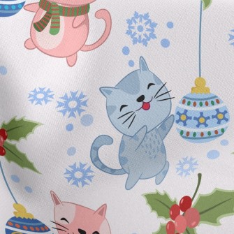 Kittens Celebrate Christmas Stretch Ponte