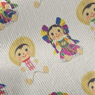 Mexican Traditional Doll Standard Corduroy