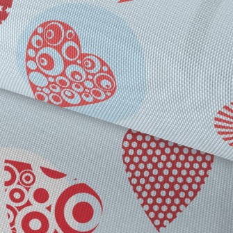 Special Shape Heart Waterproof Oxford