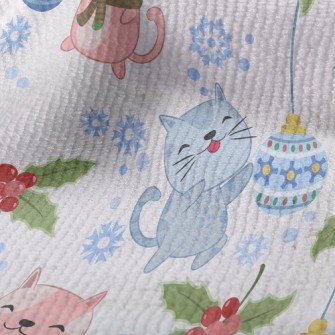 Kittens Celebrate Christmas Terry